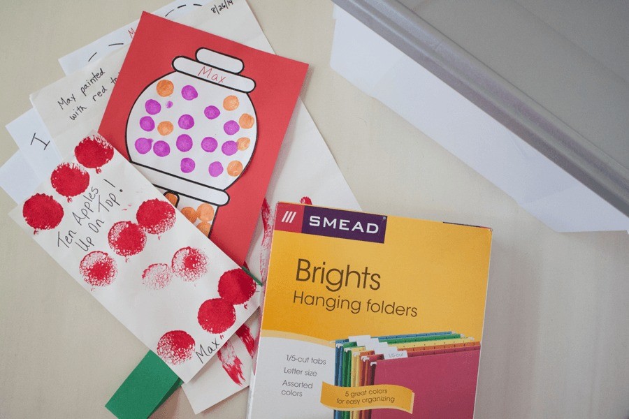 School Memories Storage by Fresh Mommy Blog