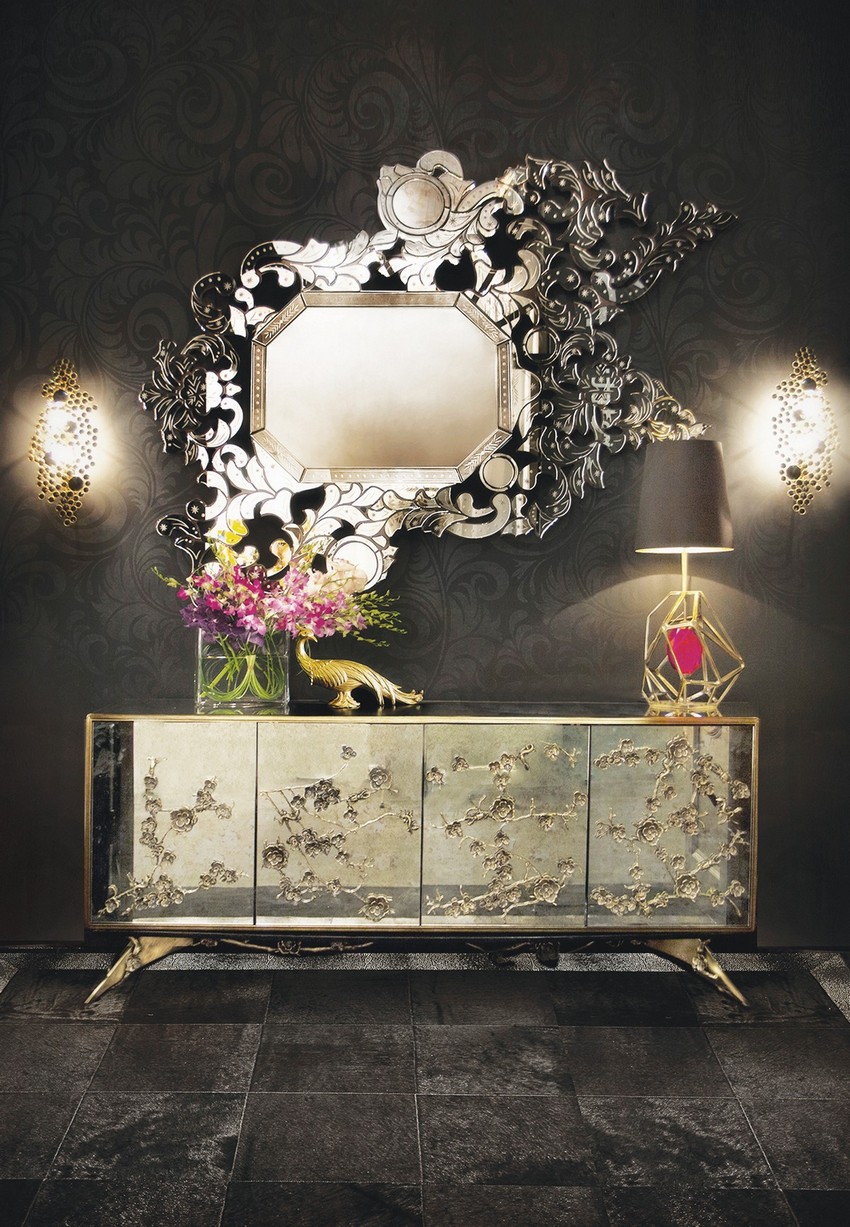 Modern Mirrors To Match Your Living Room SideboardModern Mirrors To Match Your Living Room Sideboard