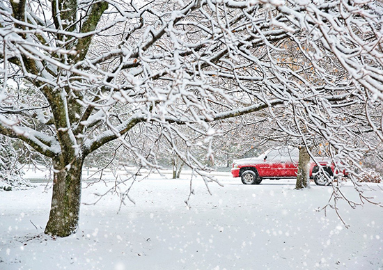 Truck in need of block heater