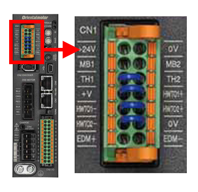 Circuit terminal on AZ series driver