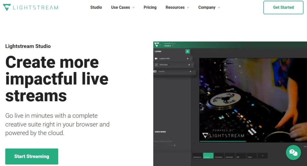 lightstream live streaming tool