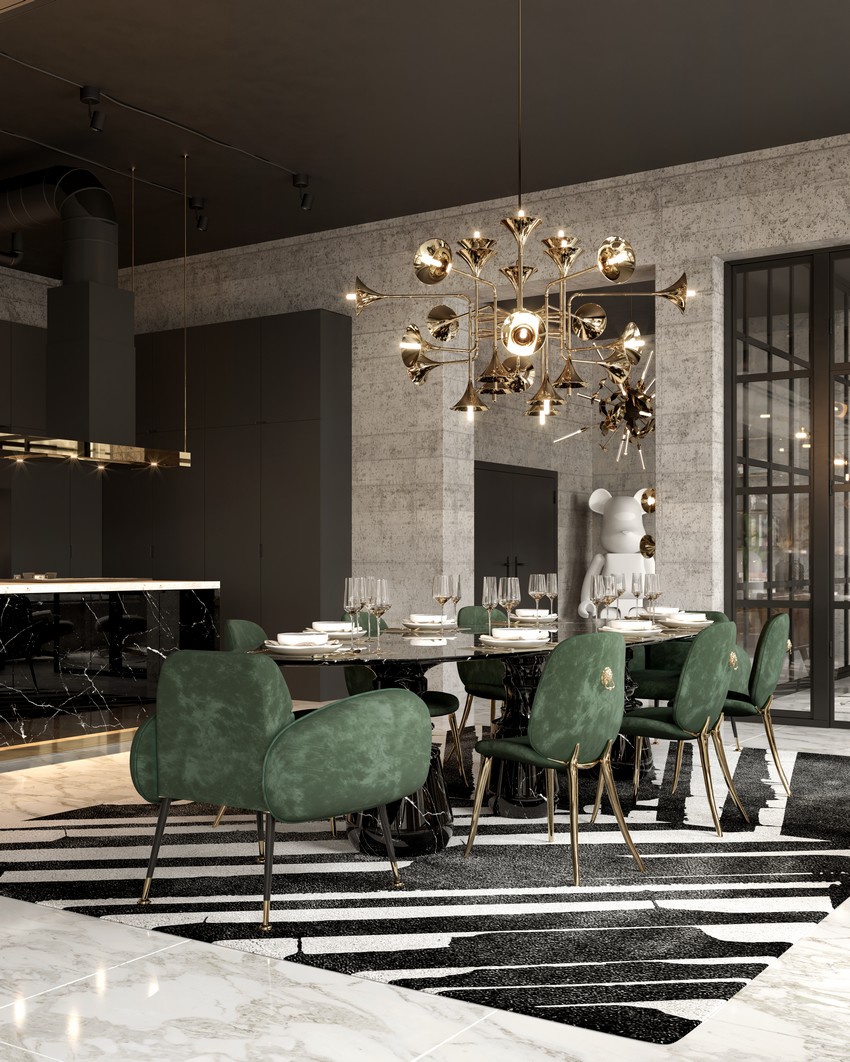 luxury dining room
