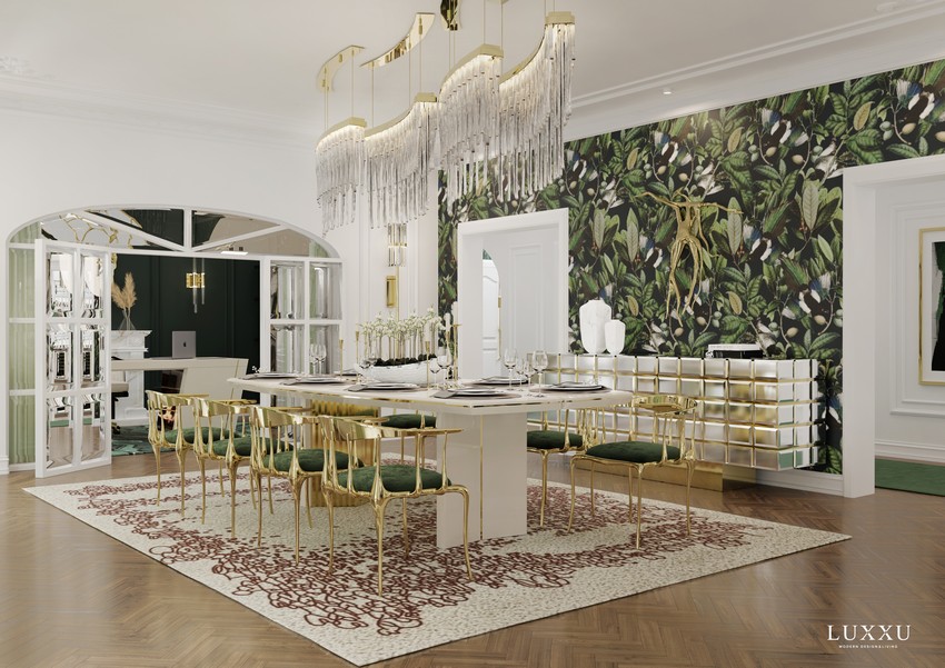 contemporary dining room