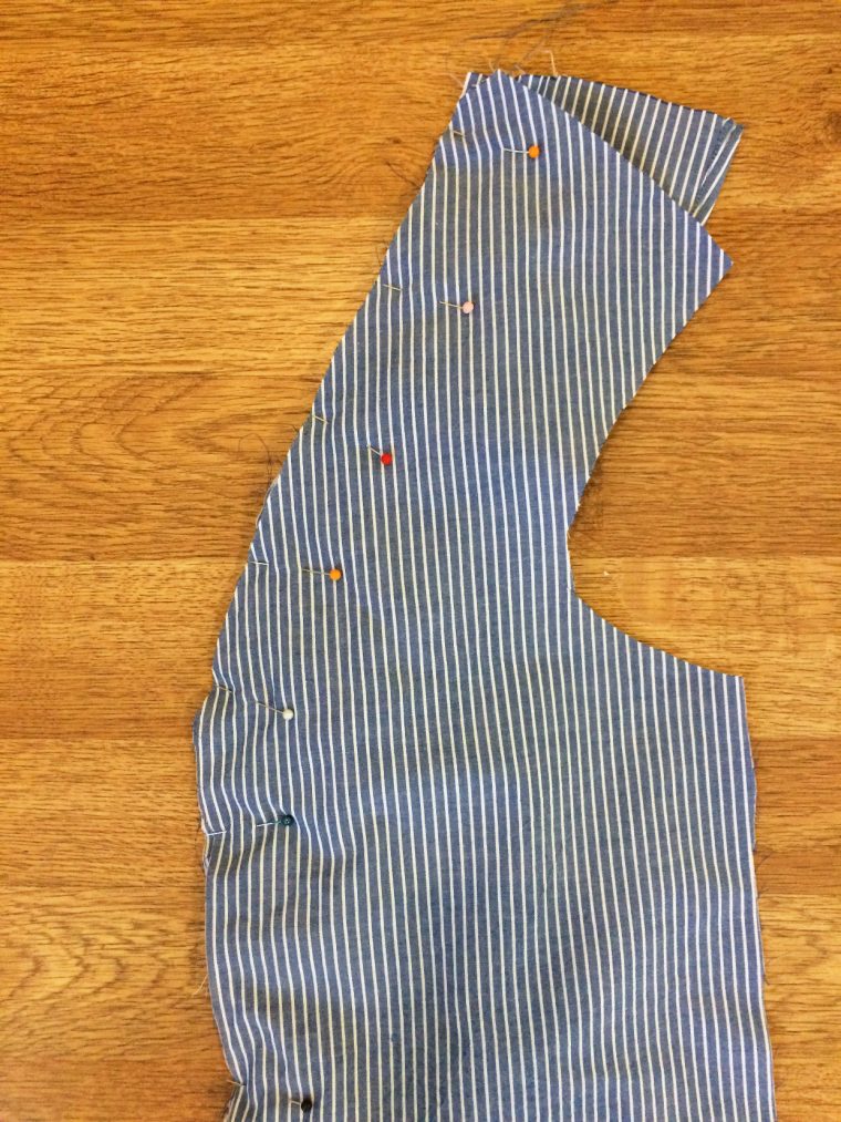 Liesl + Co. Recital Shirt with ruffles