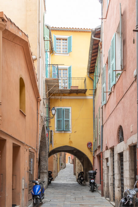 Old town, Villefranche-sur-Mer, France, by Cattie Coyle Photography