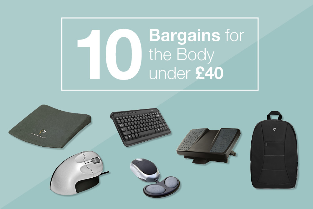 Ergonomic bargains for the body