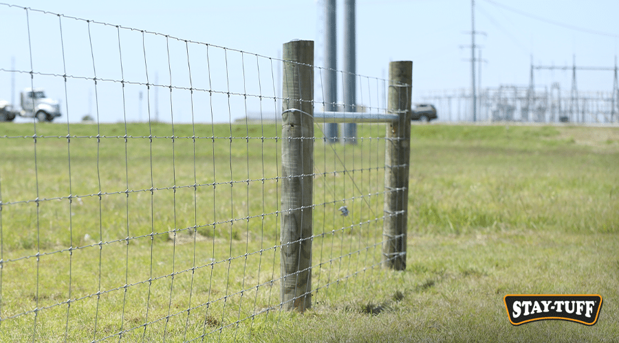 Start by setting your end posts in the desired place