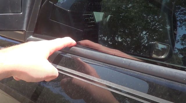 Toyota belt molding
