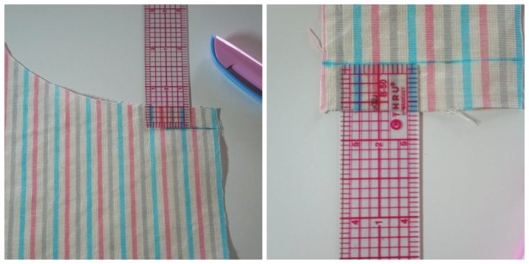 Hemstitching on the Weekend Getaway Blouse