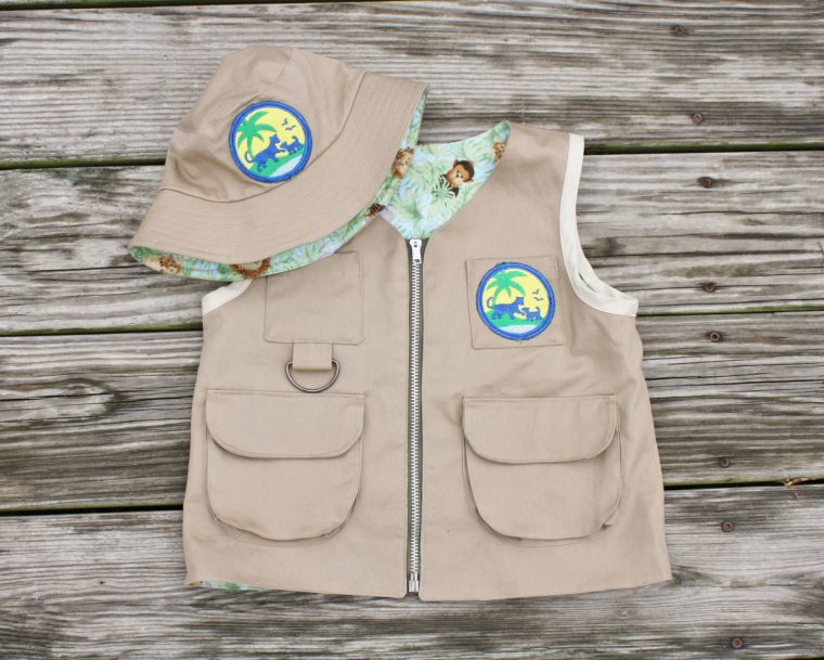 Explorer Vest and Bucket Hat