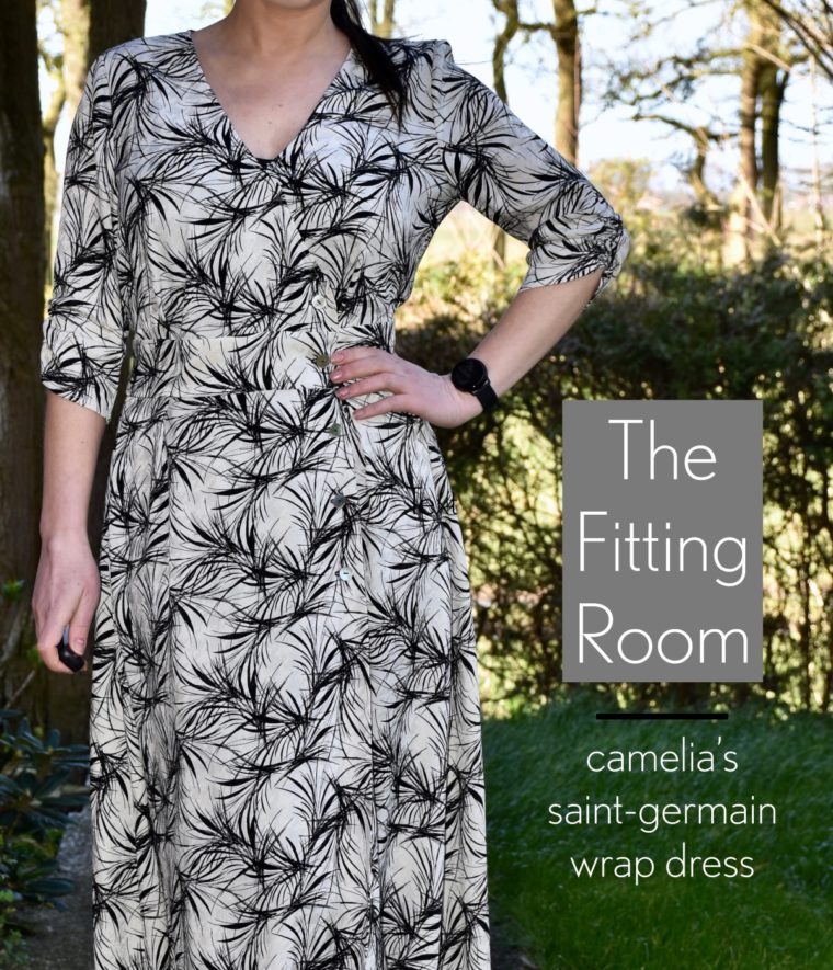 Camelia used simple adjustments to create a dress that fits her perfectly.