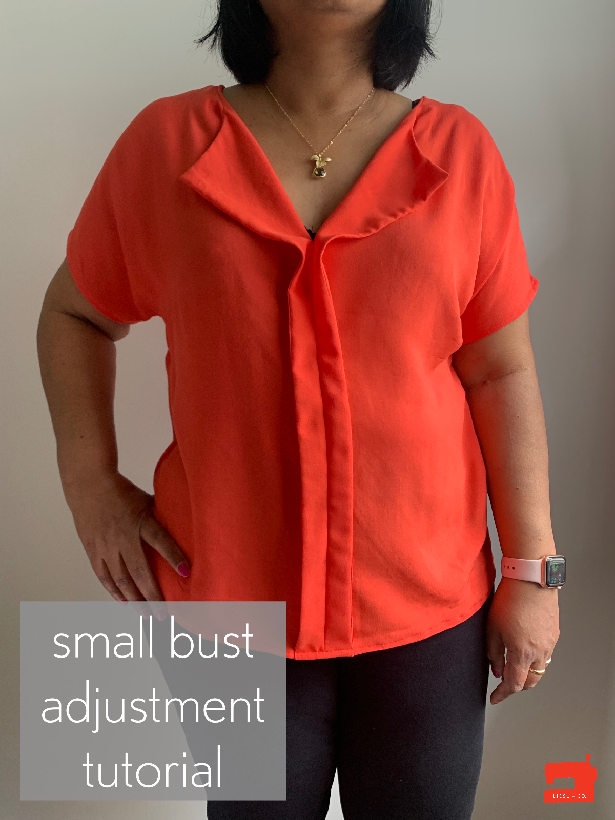 Small bust adjustment tutorial.