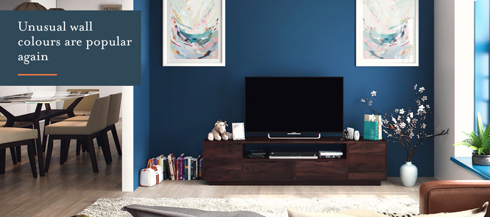 Colorful living room