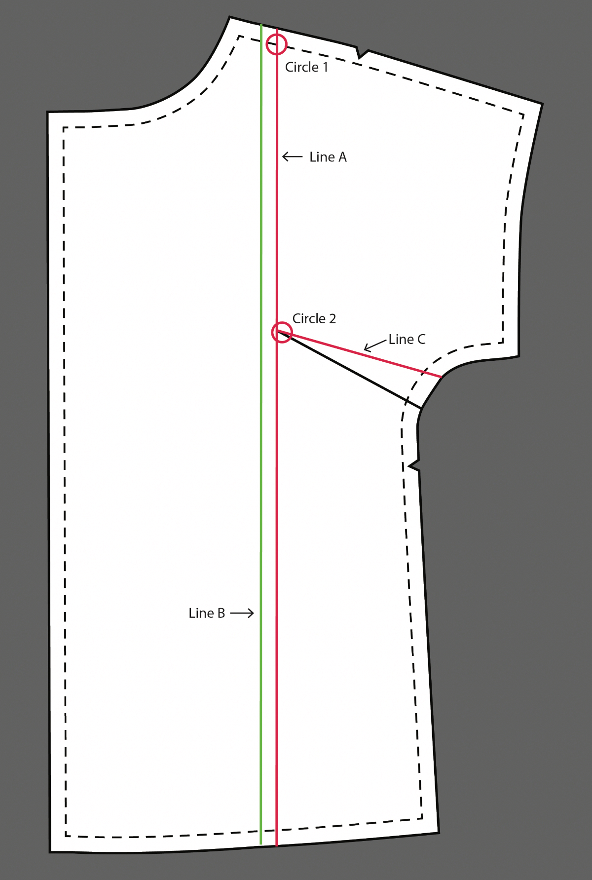 Small Bust Adjustment Tutorial