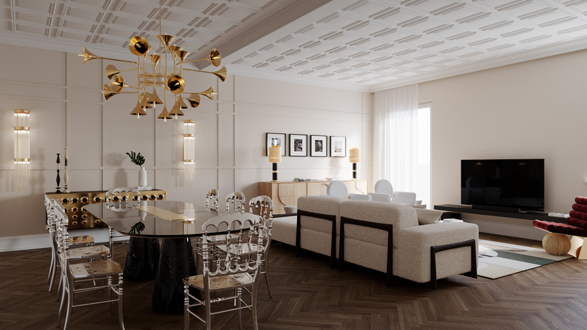 A Vibrant Luxury Modern Living Space With Alberto Fiermonte
