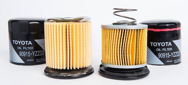 oil filter components