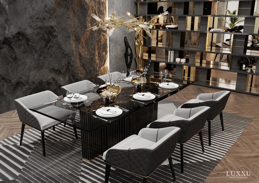 luxury dining table