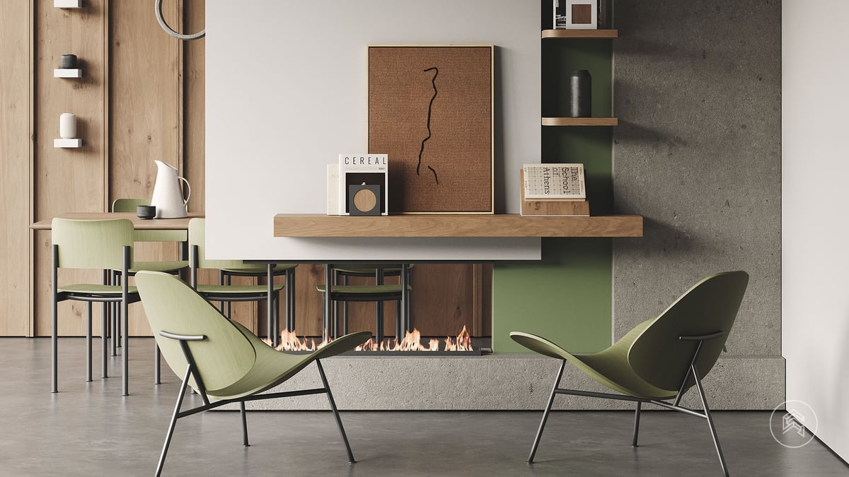 How To Create a Cohesive Design With Floating Shelves: Balance