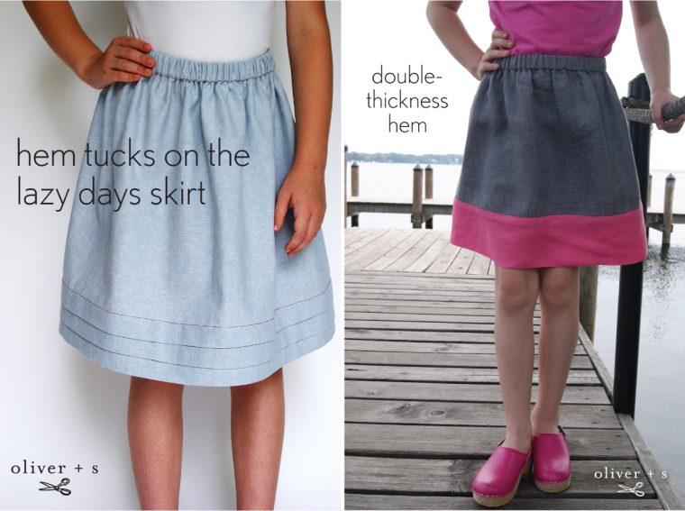 Hem Tucks and Double Thickness Hem
