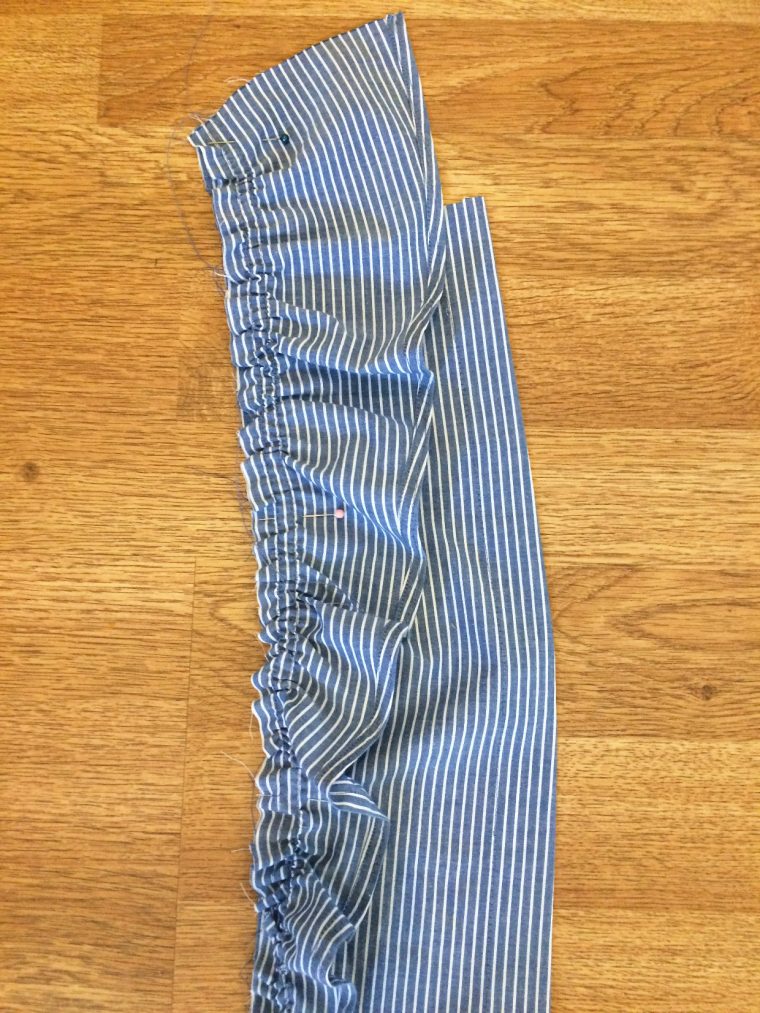 Liesl + Co. Recital Shirt with ruffles