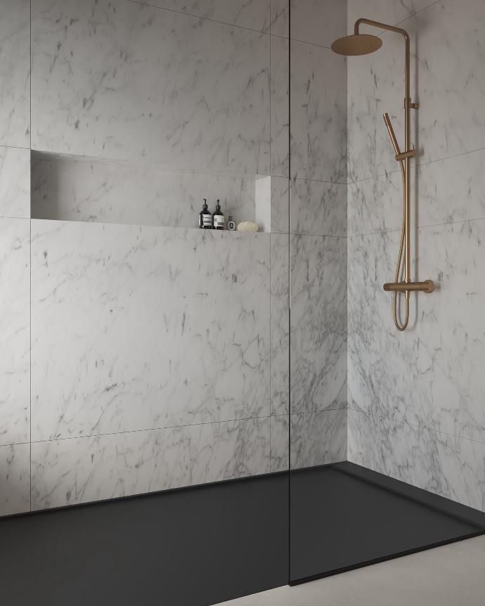 Sagitta CorianÂ® Shower Tray