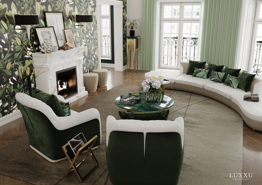 contemporary living room