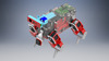 Semi-autonomous 14-DOF quadrupeds using Mini Maestro