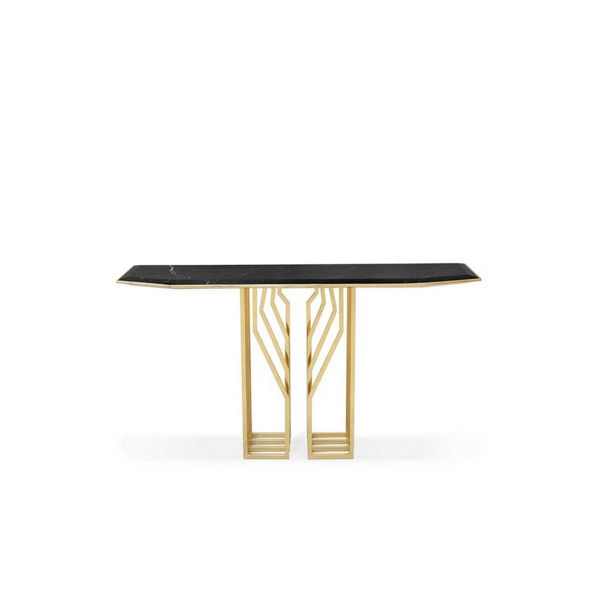 Eye-catching Modern Console Tables For a Statement Entryway