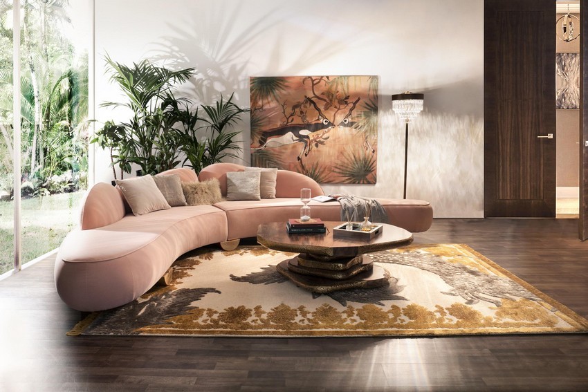 Luxury Center Tables: Unique Designs For Bold Living Rooms In 2021