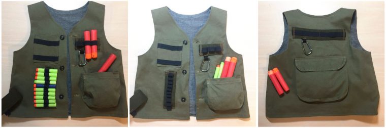 Explorer Vest from Oliver + S Little Things to Sew book