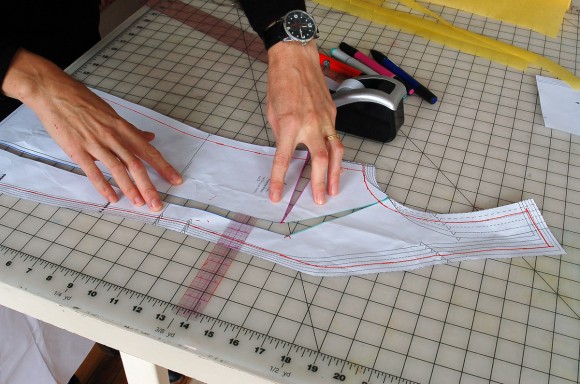Doing a full-bust adjustment for the Cinema Dress