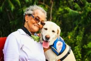 senior dog owners need pet-friendly living facilities