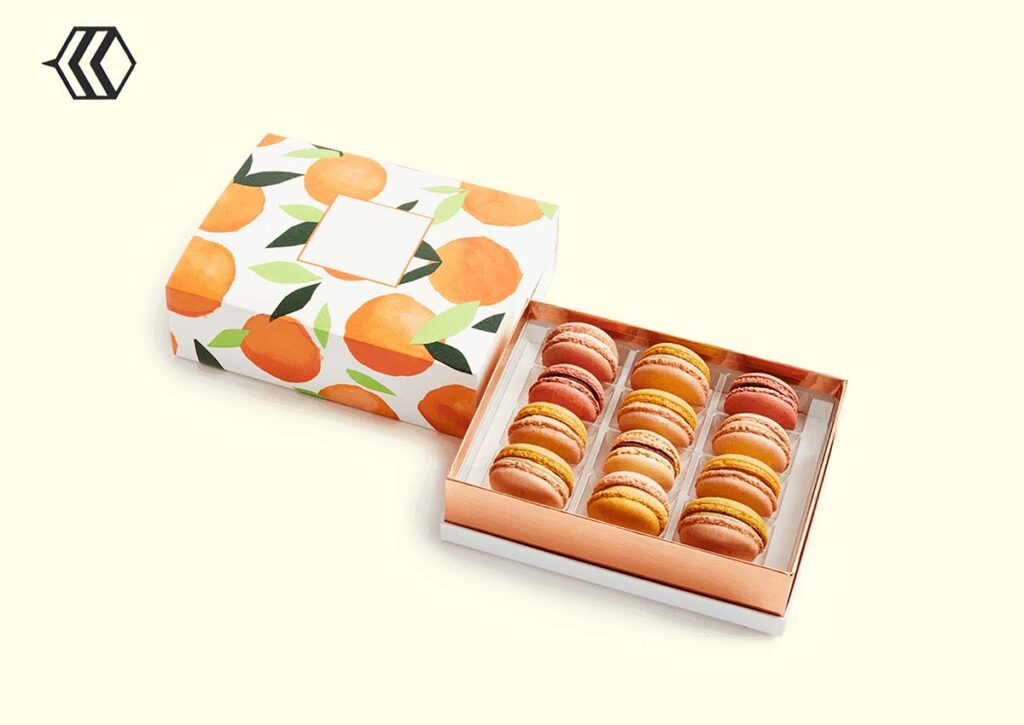 macaron favour boxes uk