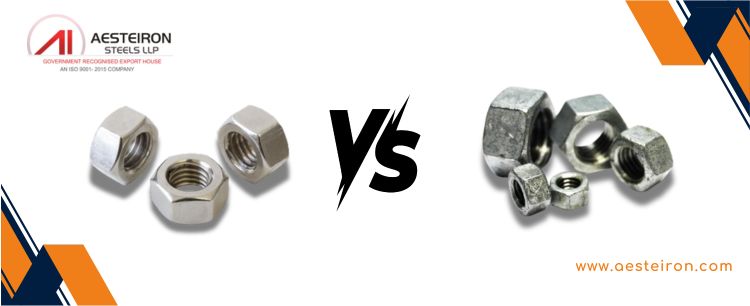 Standard Hex Nut vs Heavy Hex Nuts