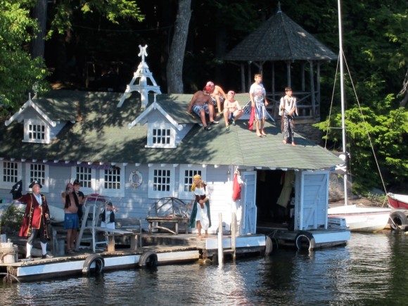 Pirates on the shore
