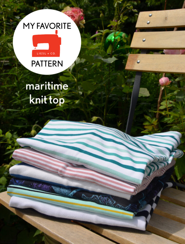 Susanne has made the Maritime Knit Top a true wardrobe essential.