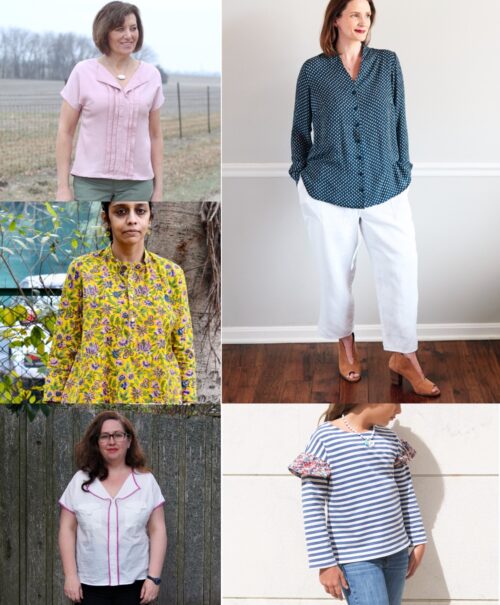 Lori’s pleated Weekend Getaway Blouse