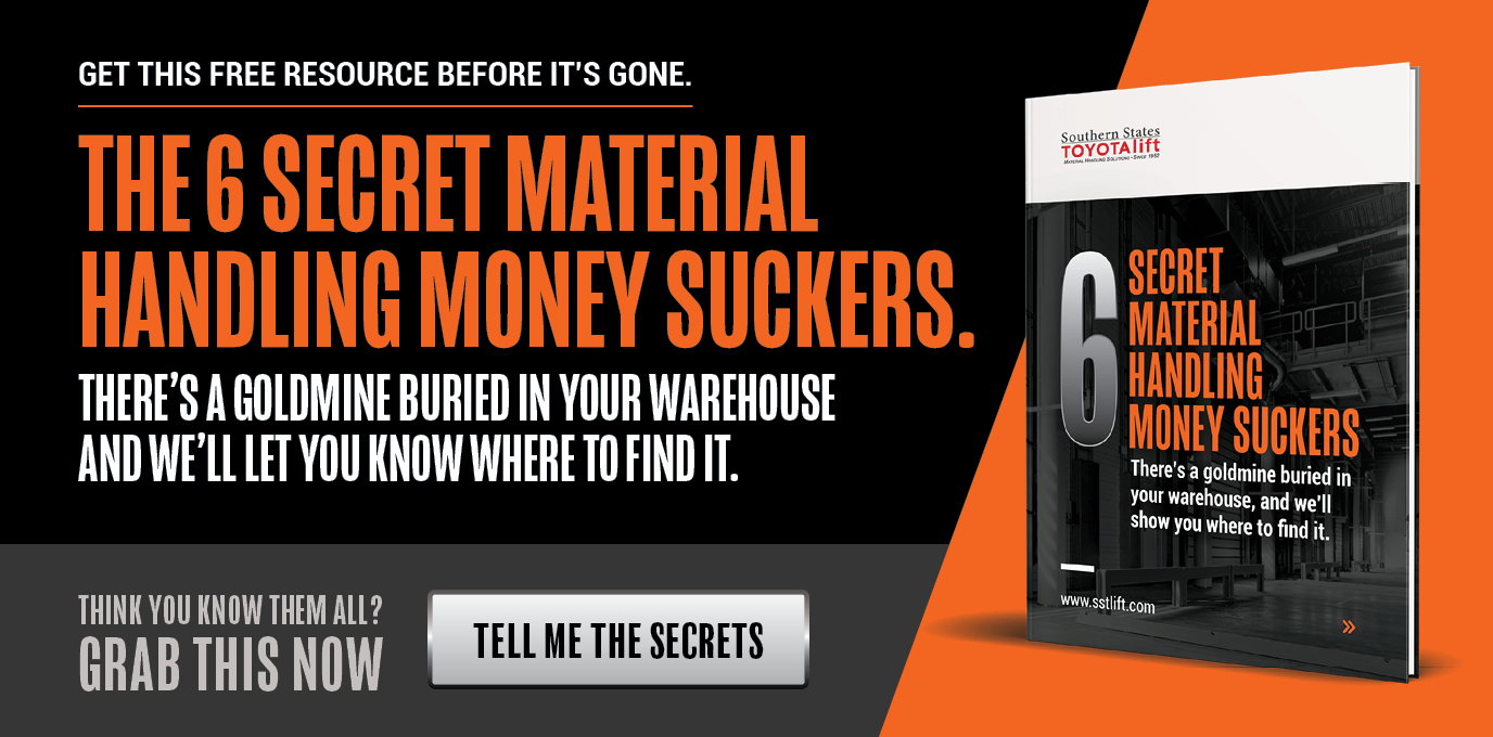 The 6 Secret Material Handling money Suckers: Download the Guide