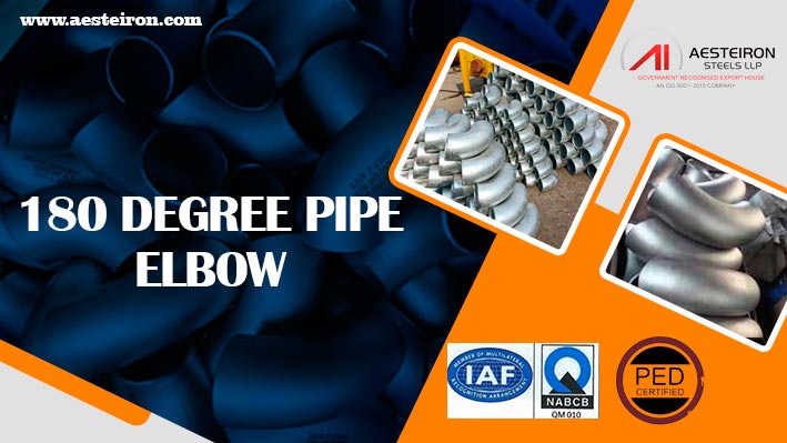 180 degree pipe elbow