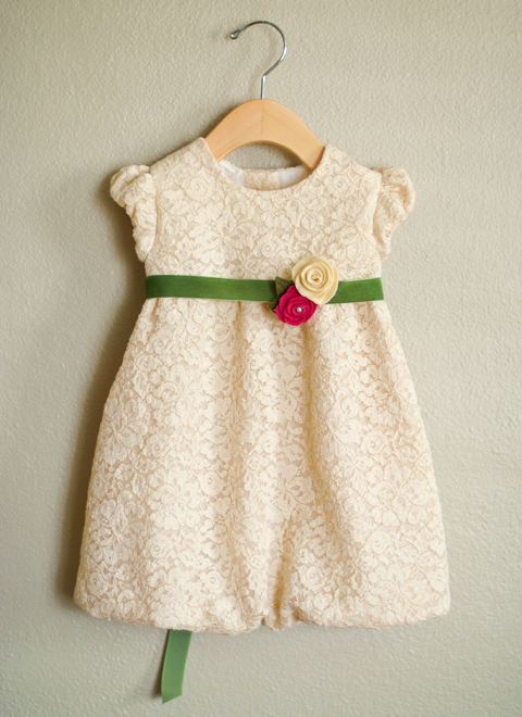 Oliver + S Bubble Dress in lace