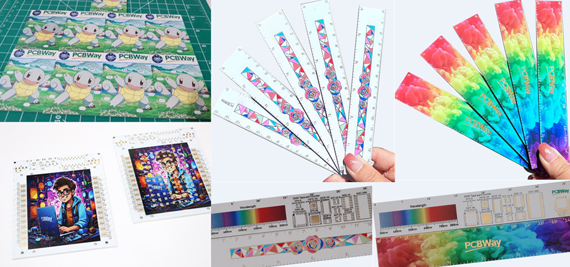 Color-Printed Boards