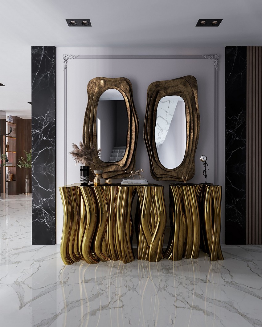 10 Console Tables For A Luxury Entryway