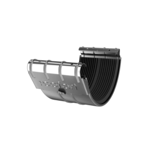 product image of half round galvanised steel gutter union