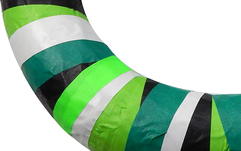  I suggest adding some accent colors or a pattern.