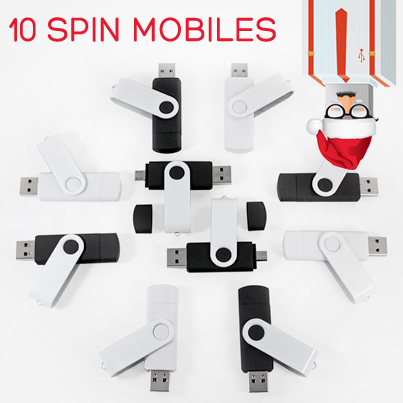 Spin Mobile USB Drives