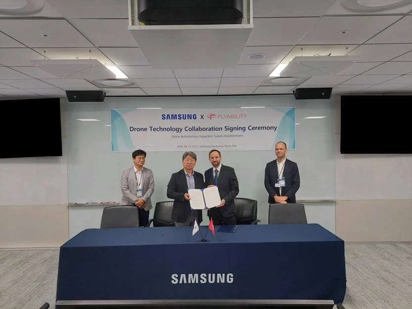 News PR Samsung Flyability MOU