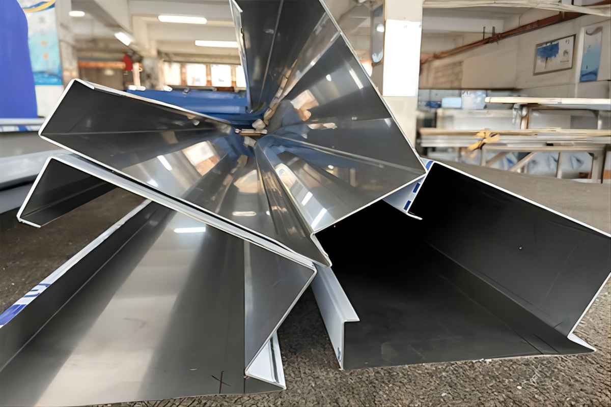 press brake bending workpiece
