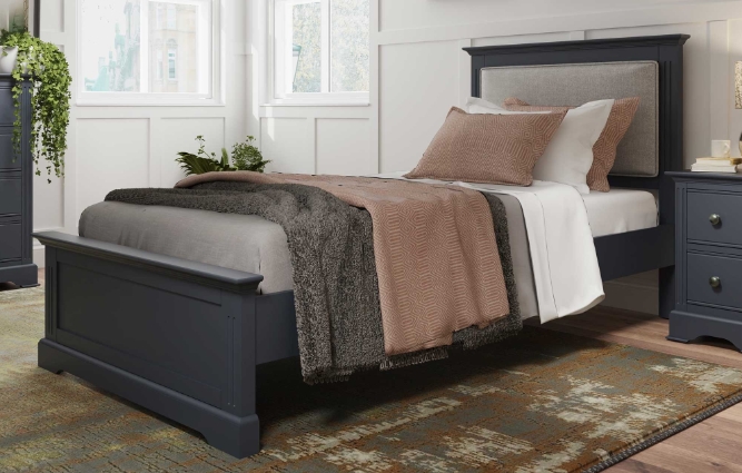 Burlington Midnight Grey Bed