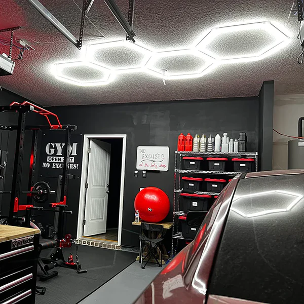 hexagon led lights