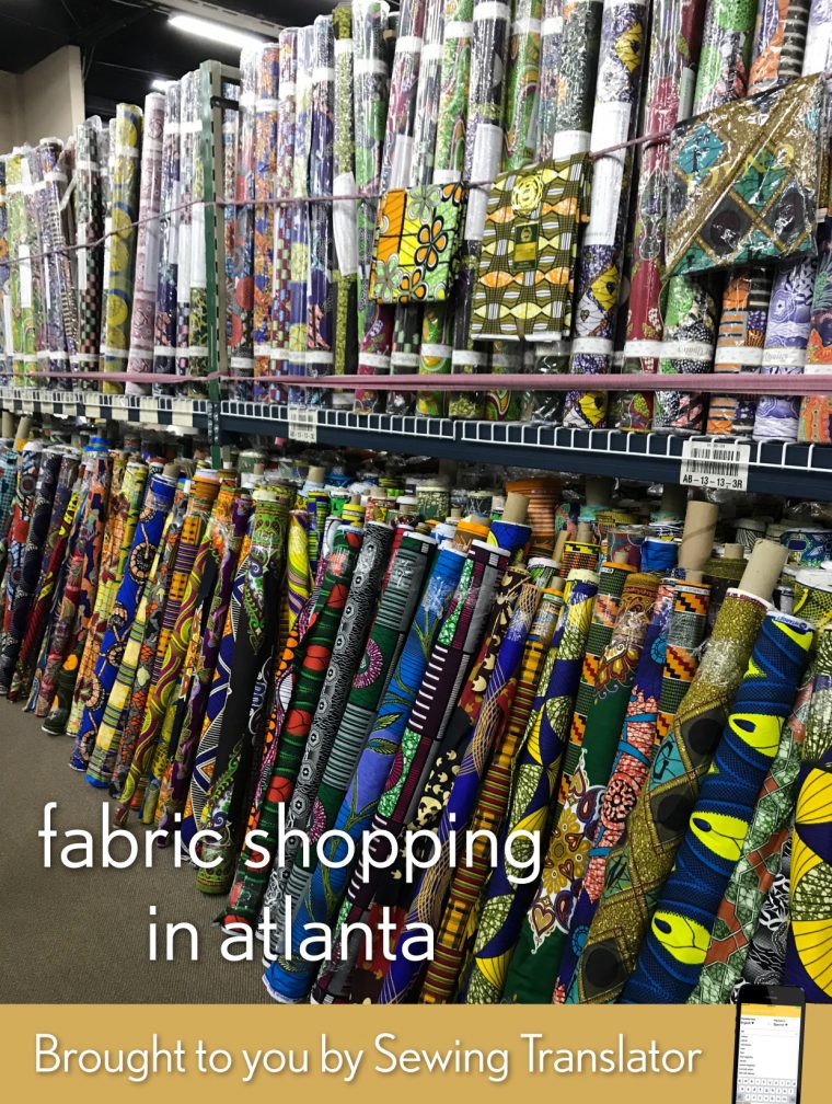 Atlanta Fabric Shopping
